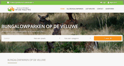 Desktop Screenshot of bungalowparkenopdeveluwe.nl